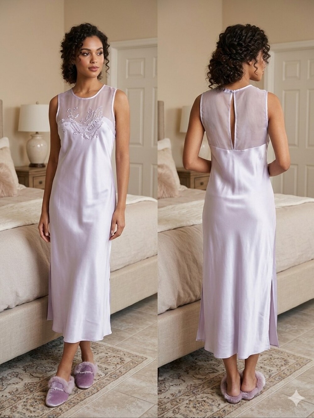 Val Mode‎ Vintage Chemise Sleepwear Size Small